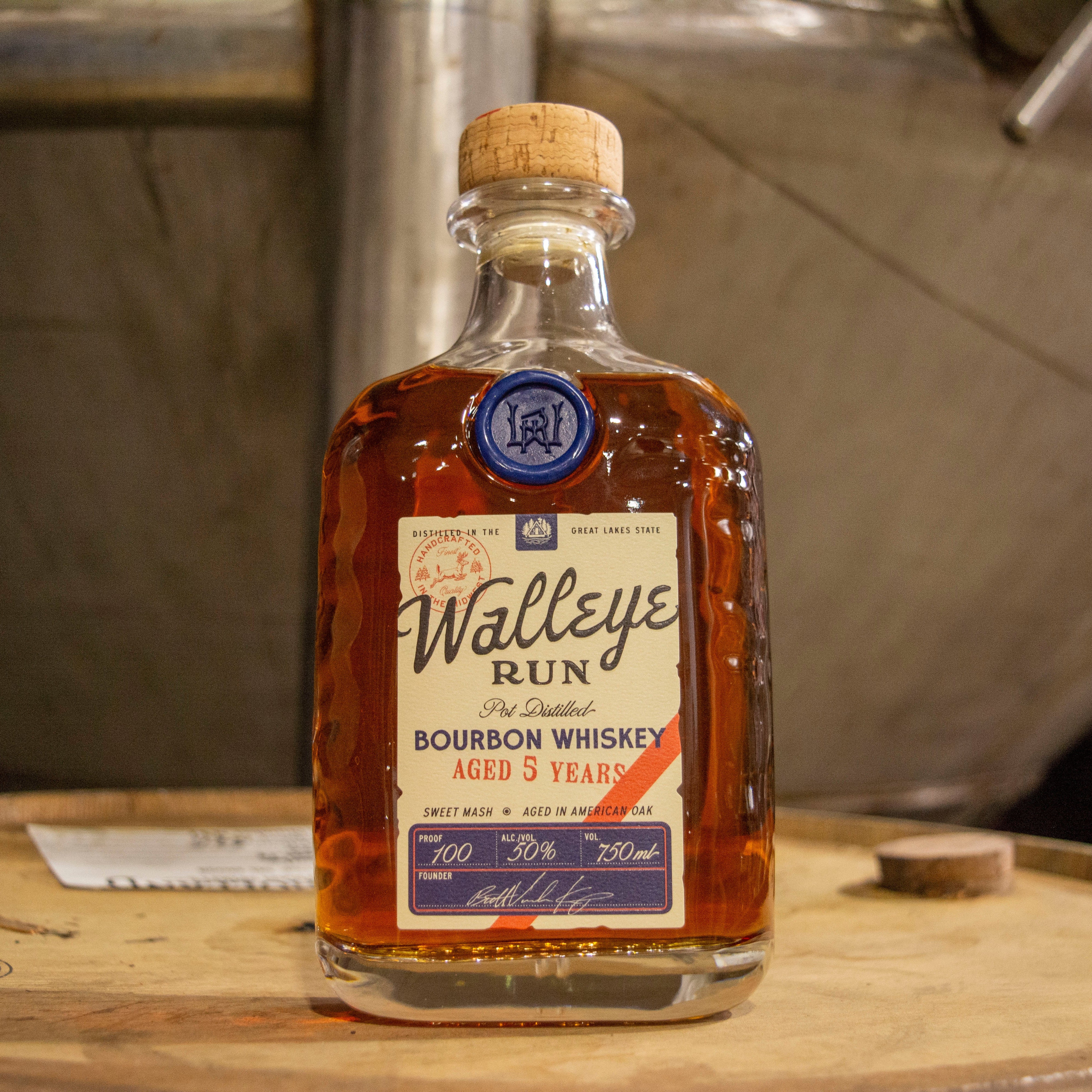 Walleye Run Bourbon Whiskey - Image 3