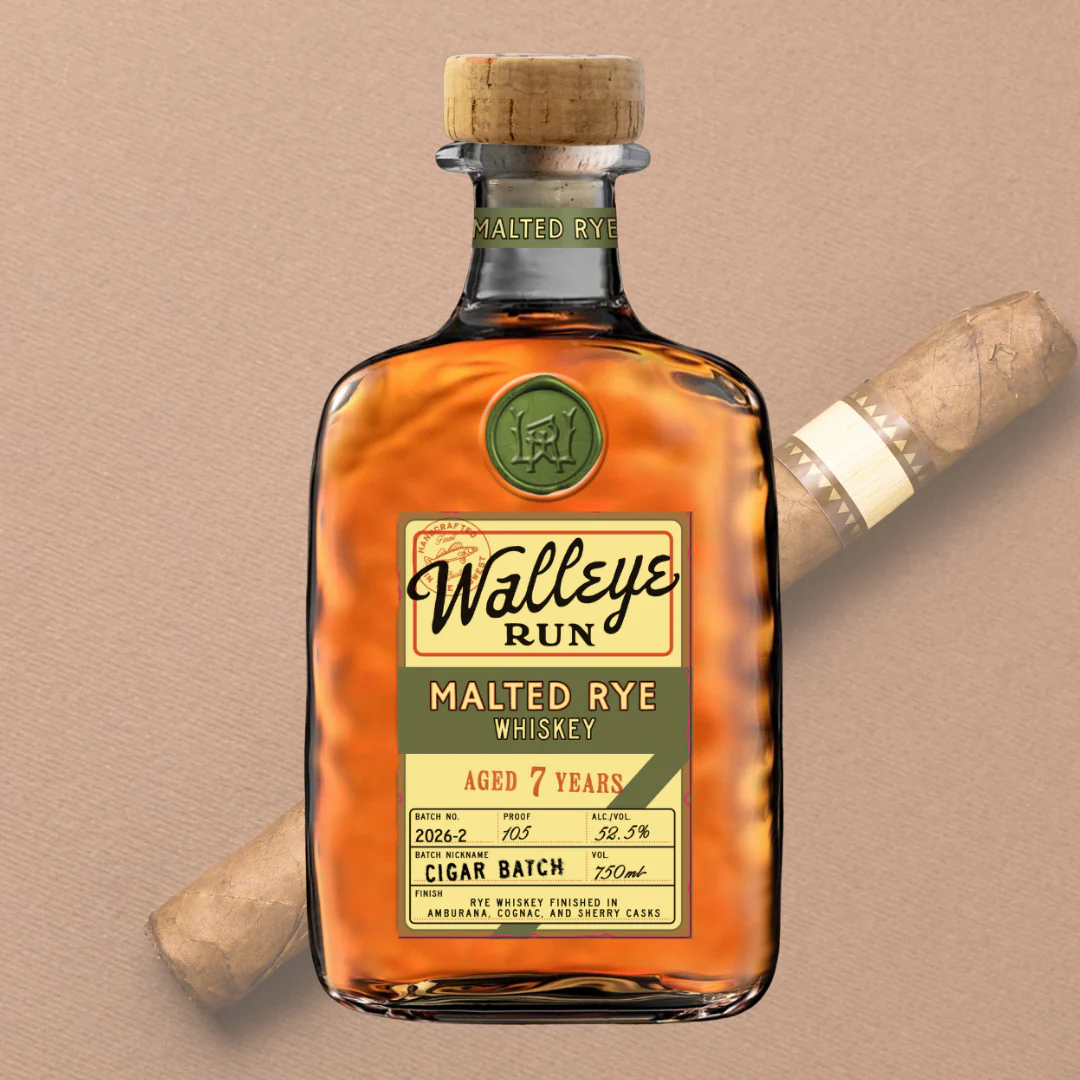 Walleye Run Whiskey Very Small Batch 2026-2: Cigar Batch - Image 2